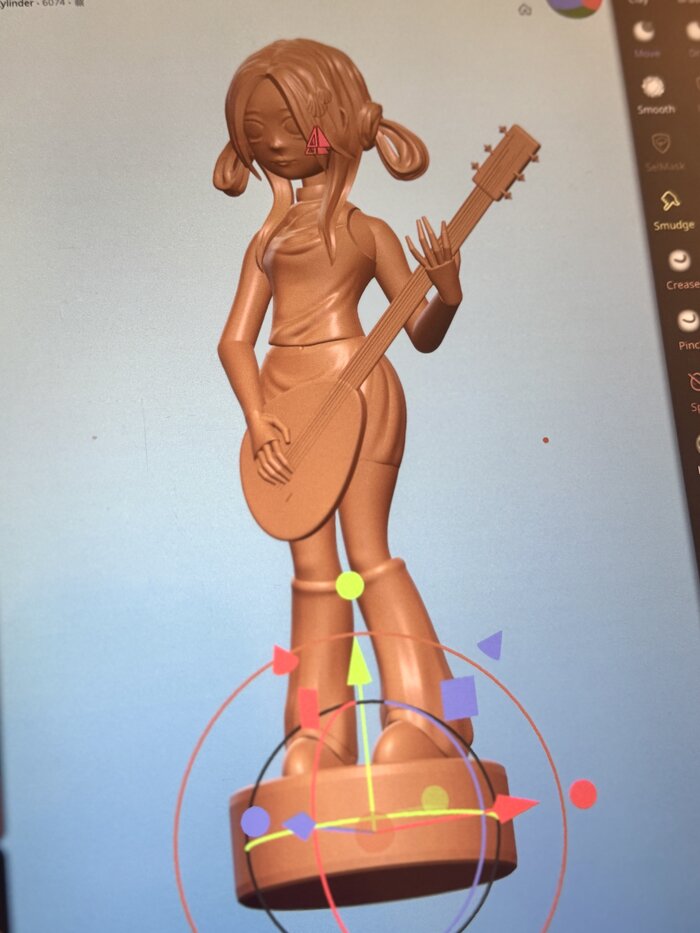 custom OC base sculpt in Nomad Sculpt